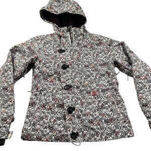 SIMS Women’s Small Hooded Snow Jacket | Insulated Winter Coat | Snowboard